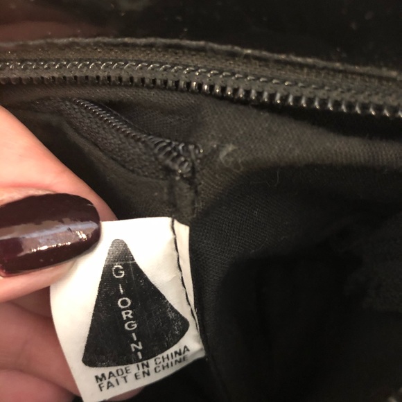 Vintage 80s abstract patchwork crossbody bag - Picture 11 of 16